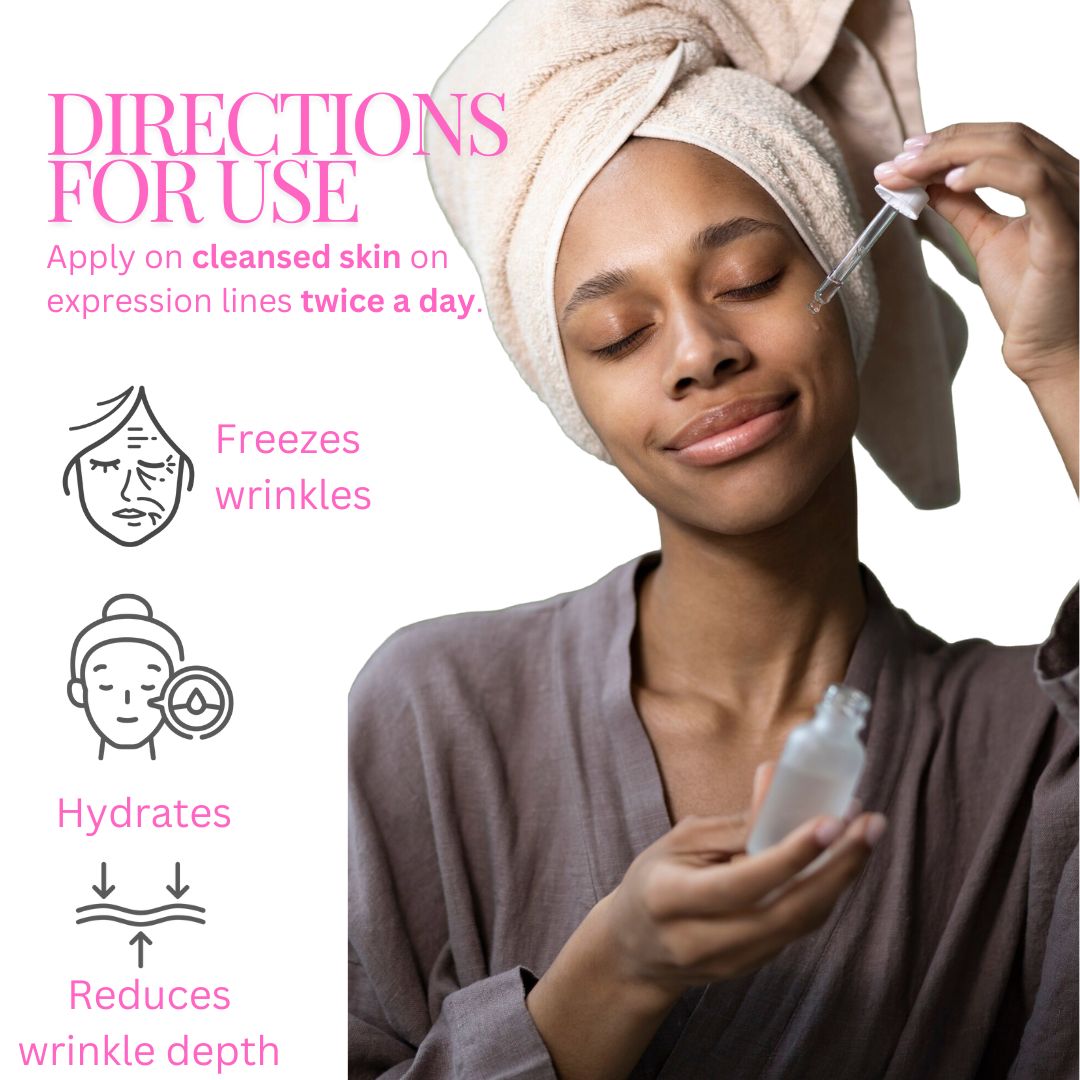 Natural botox serum peptide